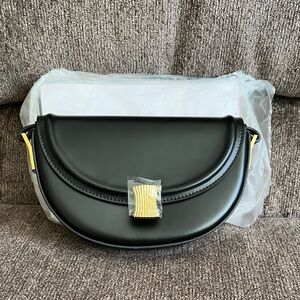 Box Calf Black Women's Bag